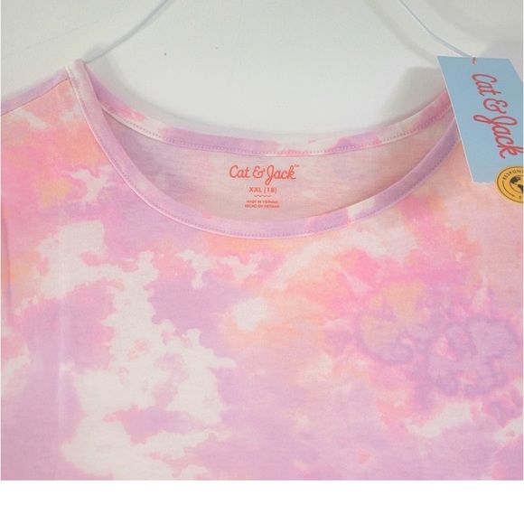 New! Cat & Jack Set of 2 Girls Pink Printed Short Sleeve Knit Dresses
XXL - Picture 9 of 12